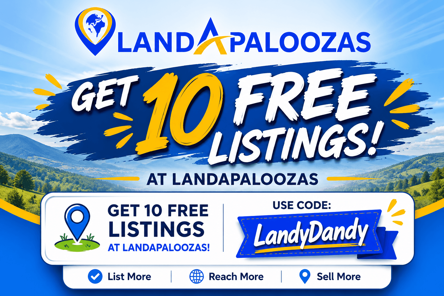 Why You Should List Vacant Land on More Than One Marketplace